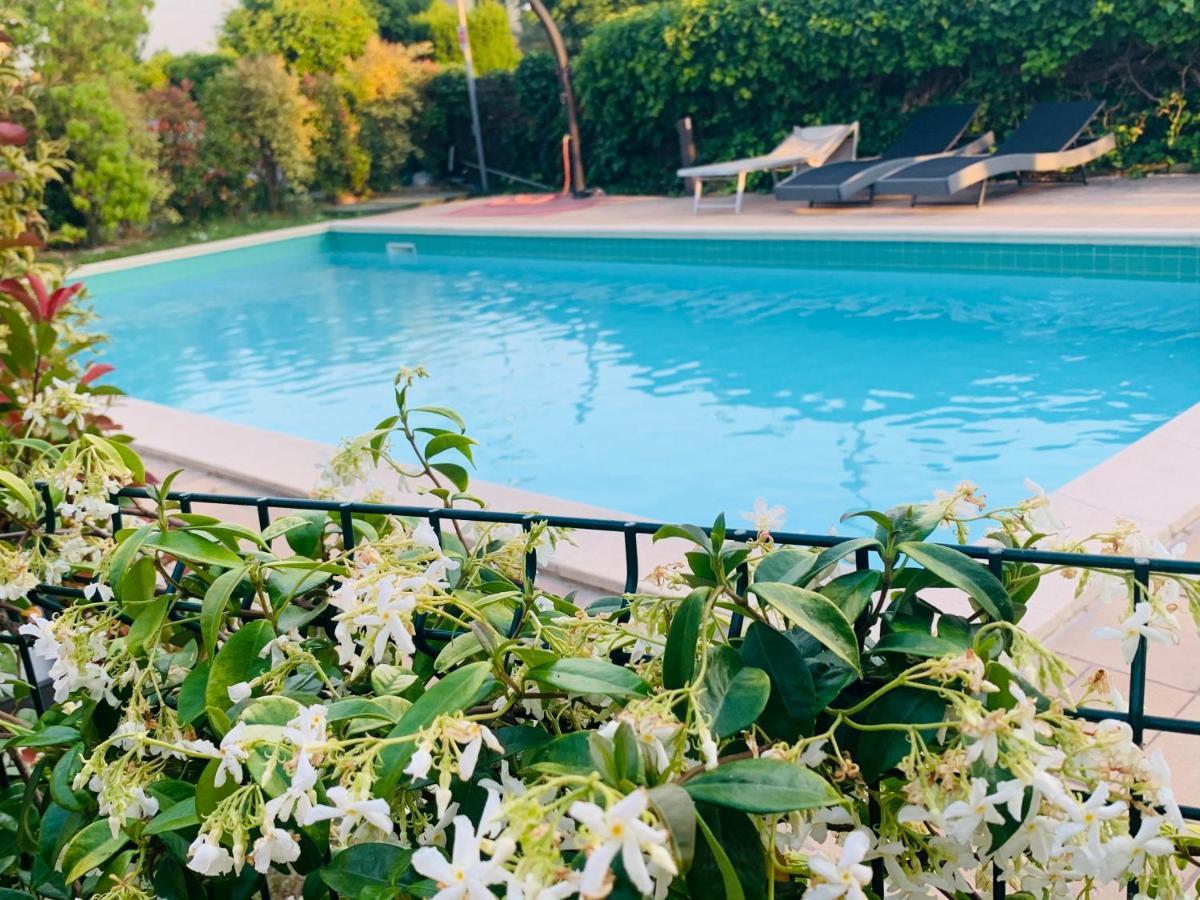 Charming Attic Apartment With Balcony & Swimming Pool Desenzano del Garda Eksteriør billede